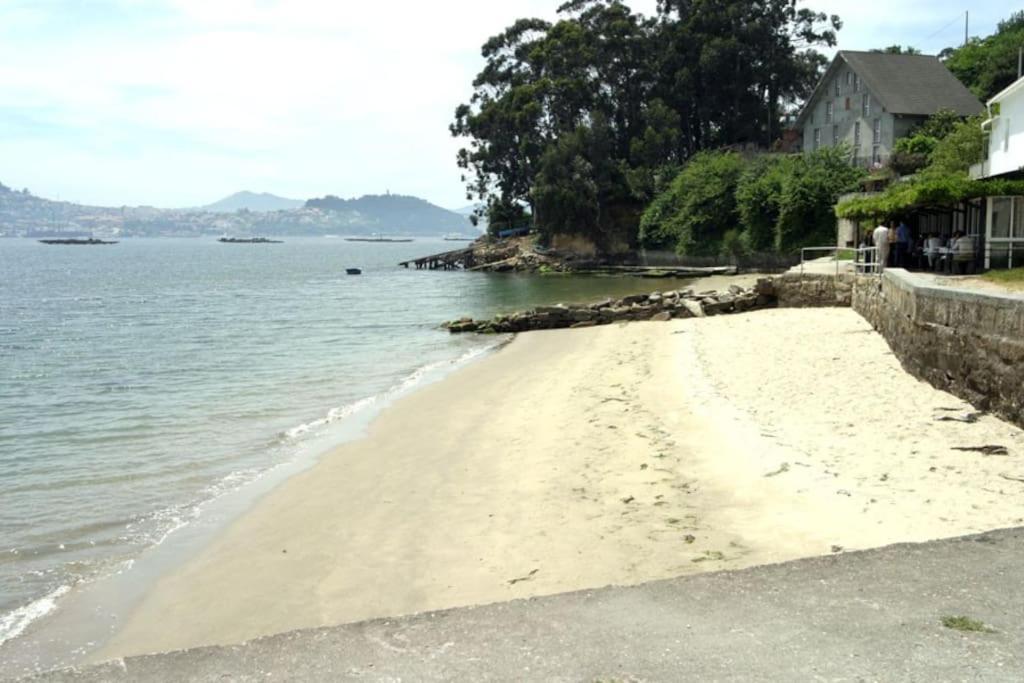 Casita Con Terreno A 10 Minutos Del Centro De Vigo Villa Moaña Exterior foto
